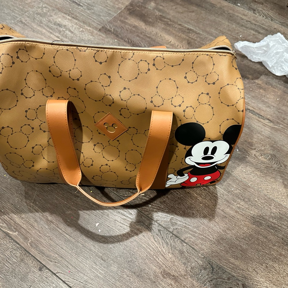 Disney Mickey Mouse Tan Handbag